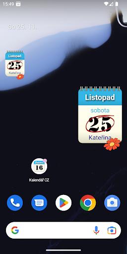 Kalendář CZ Screenshot 1