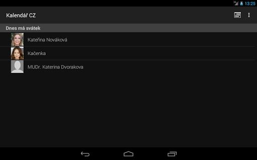 Kalendář CZ Screenshot 52