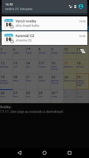 Kalendář CZ Screenshot 15