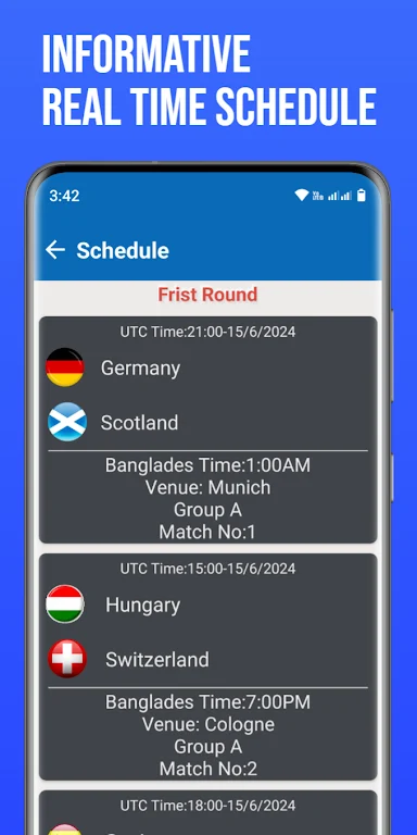 Euro Cup 2024 Live Screenshot 1