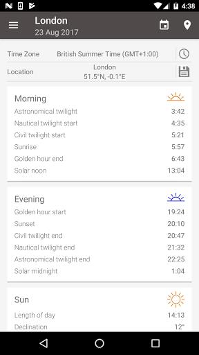 Sun Position, Sunrise & Sunset Screenshot 20