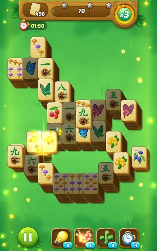 Mahjong Forest Puzzle Screenshot 1