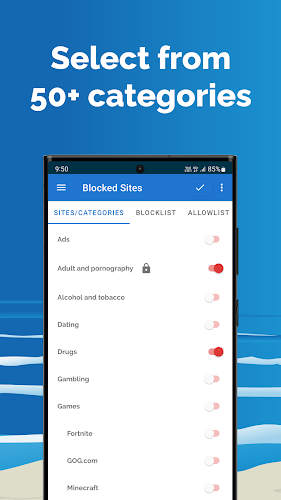 Safe Surfer: Block Porn & Apps Screenshot 2