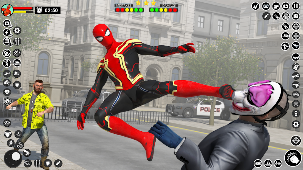 Spider Rope Hero - Crime Games Screenshot 2