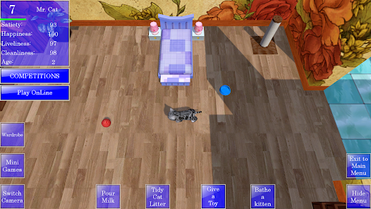 Cute Pocket Cat 3D Screenshot 11