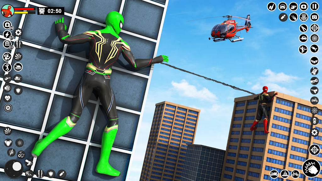 Spider Rope Hero - Crime Games Screenshot 3