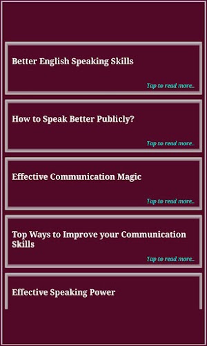 Speaking Skills Screenshot 3