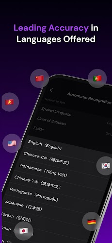 Zeemo - Tự động tạo phụ đề Screenshot 3