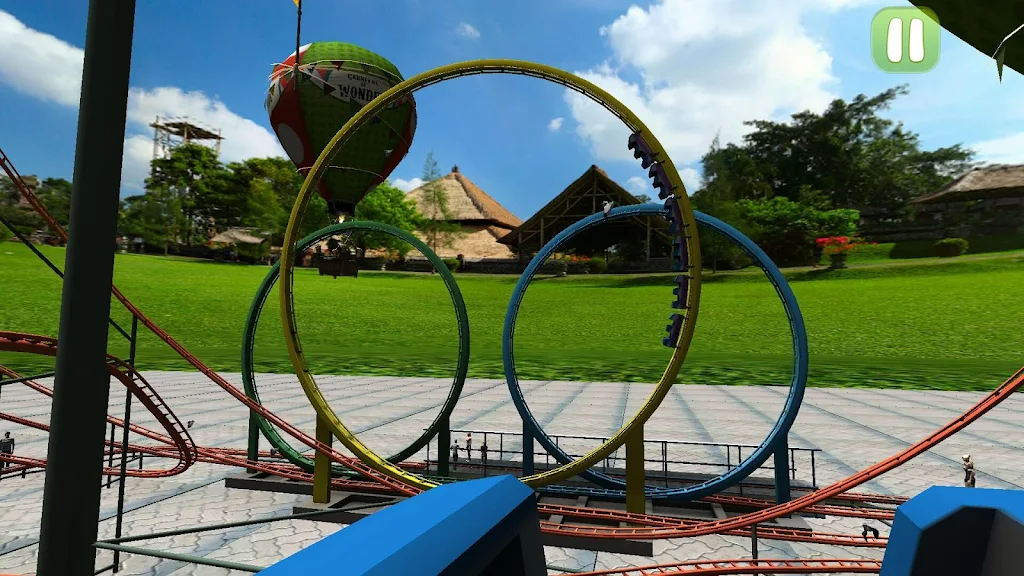 Roller Coaster Park: Fun Games Screenshot 2