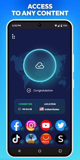 VPN App Private Proxy Download Screenshot 1