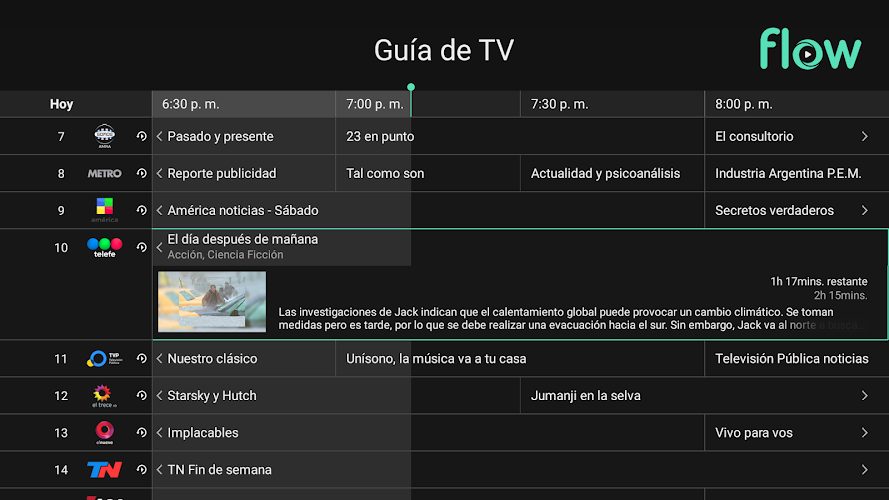 Flow Android TV Screenshot 7