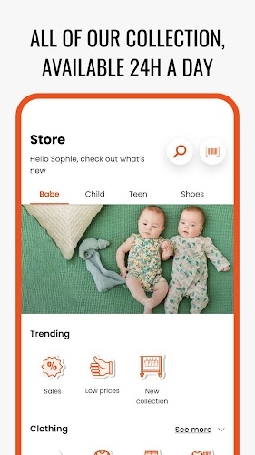 myTAO – Mode bébé & enfants Screenshot 2