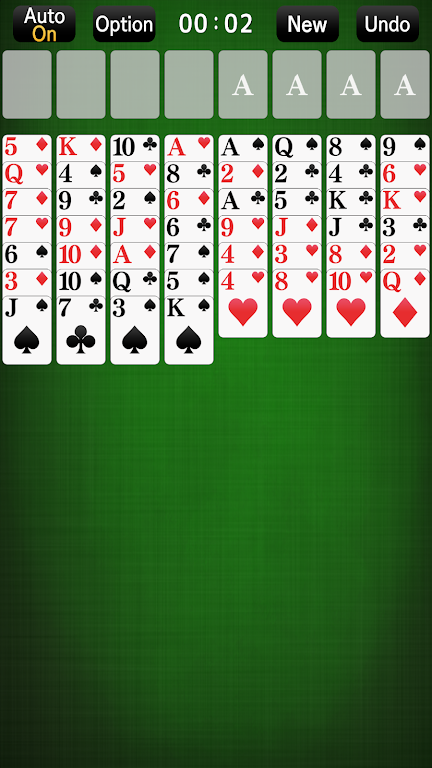 FreeCell [card game] Screenshot 2