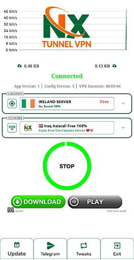 Nx Tunnel VPN Screenshot 1