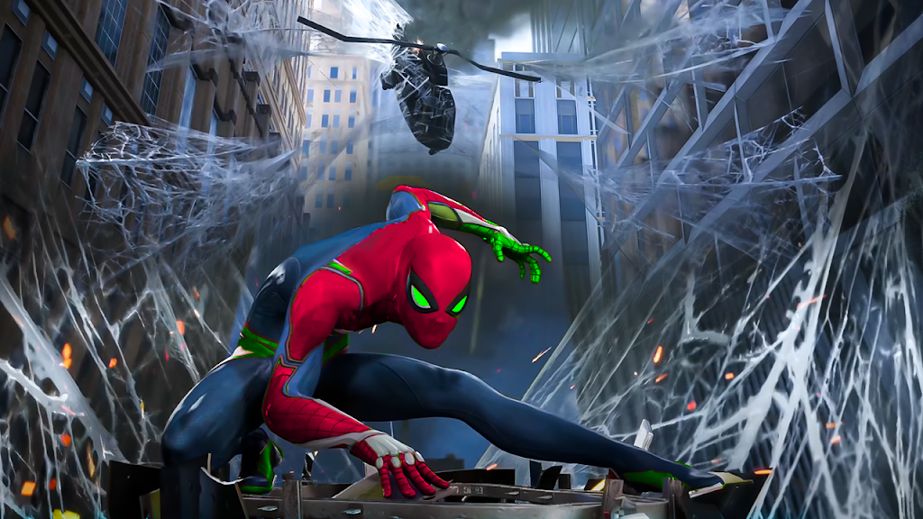 Spider Hero Rescue Mission 3D Screenshot 1