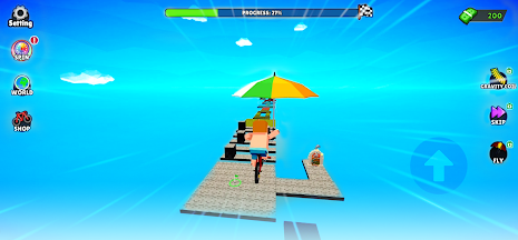 Blocky Bike Master Screenshot 2