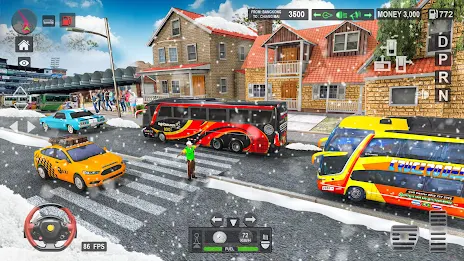 US Bus Driving: Bus Games 3D Screenshot 1