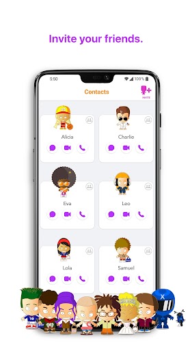 Xooloo Messenger for Kids Screenshot 1