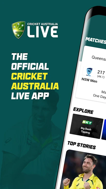 Cricket Australia Live Screenshot 1