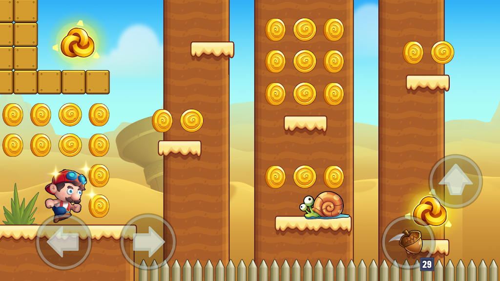 Mino&#39;s World - Run n Jump Game Screenshot 2