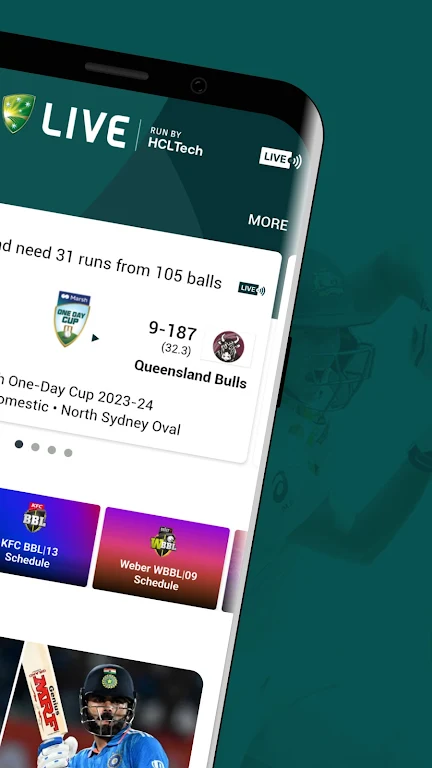 Cricket Australia Live Screenshot 2