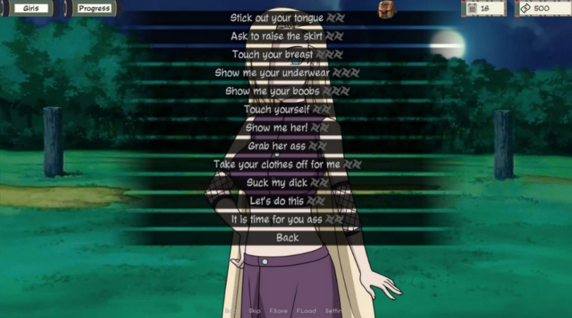 Naruto Kunoichi Training Screenshot 2