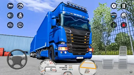Euro Cargo Truck Simulator Pro Screenshot 4
