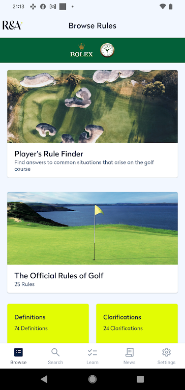 Luật golf 2023 Screenshot 1