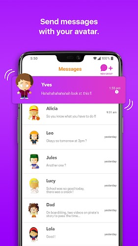 Xooloo Messenger for Kids Screenshot 3