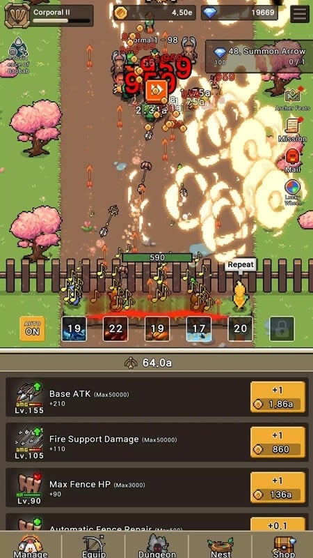 Pixel Archer Defense Screenshot 2