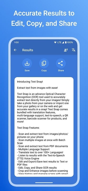 Text Snap Screenshot 3