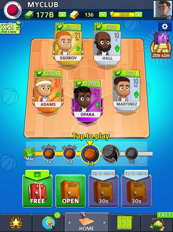 Idle Five Basketball Tycoon Screenshot 2