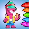 Coloring Brawl Stars All Skins Topic