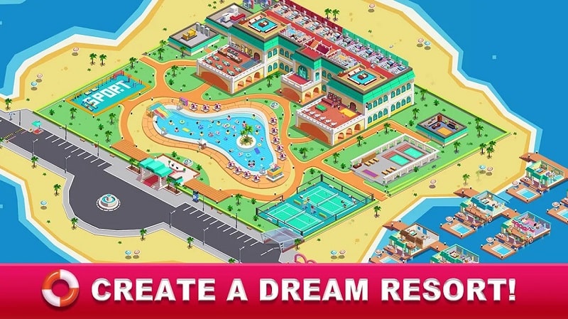 Sim Hotel Tycoon Screenshot 2