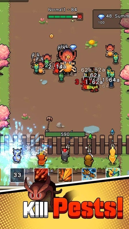 Pixel Archer Defense Screenshot 1