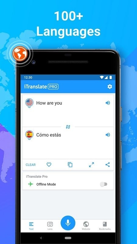 iTranslate Translator &amp; Dictionary Screenshot 2