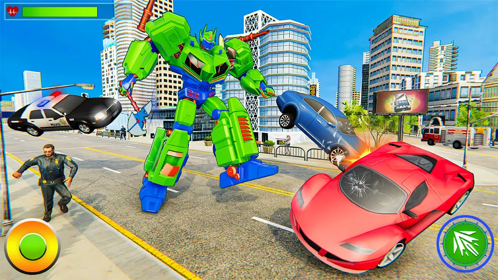 Robot Hero City Battle Screenshot 1