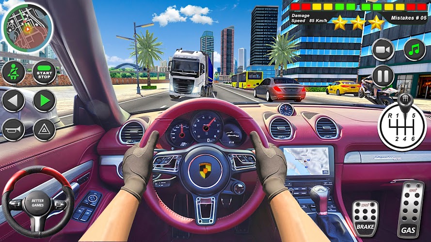 City Driving School Car Games Screenshot 19