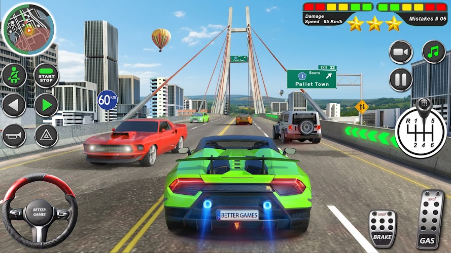 City Driving School Car Games Screenshot 6