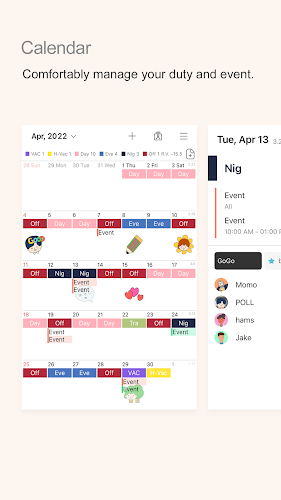 MYDUTY - Nurse Calendar Screenshot 1