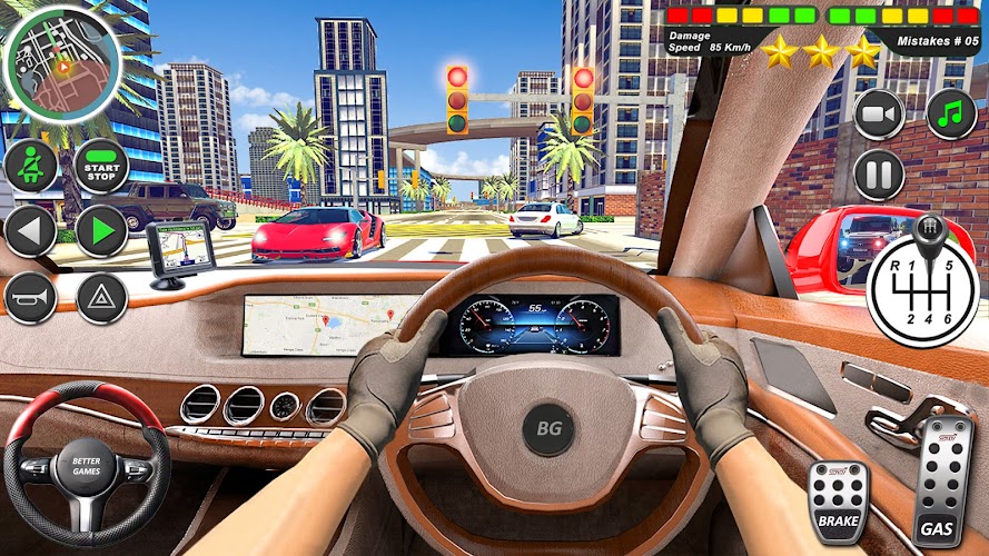 City Driving School Car Games Screenshot 23