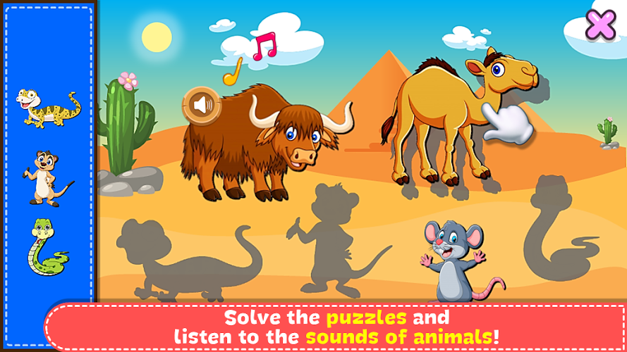 Coloring & Learn Animals Screenshot 3