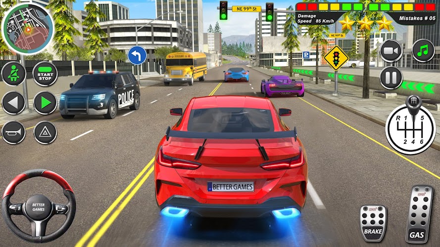 City Driving School Car Games Screenshot 5