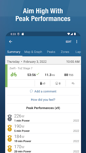 TrainingPeaks Screenshot 8