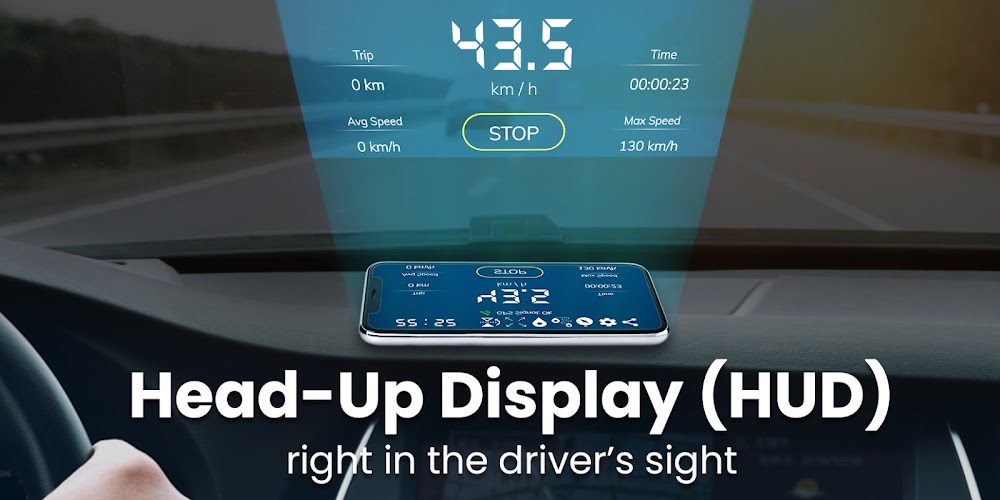 Speedometer GPS HUD - Odometer Screenshot 4