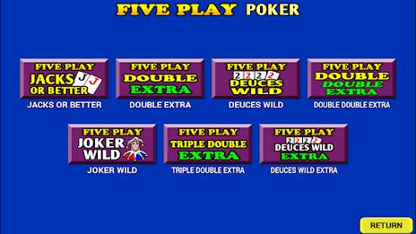Five Play Poker Screenshot 5