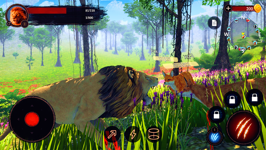 Con sư tử Screenshot 3