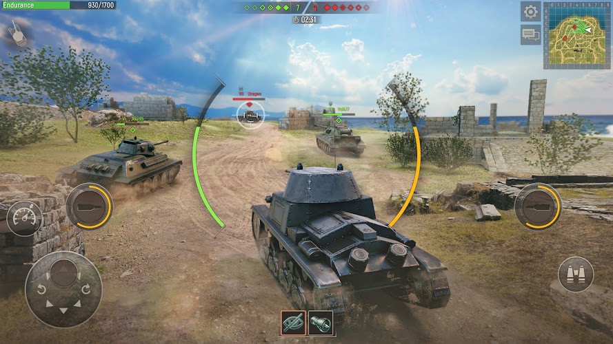 Battle Tanks - Tank Games WW2 Screenshot 9