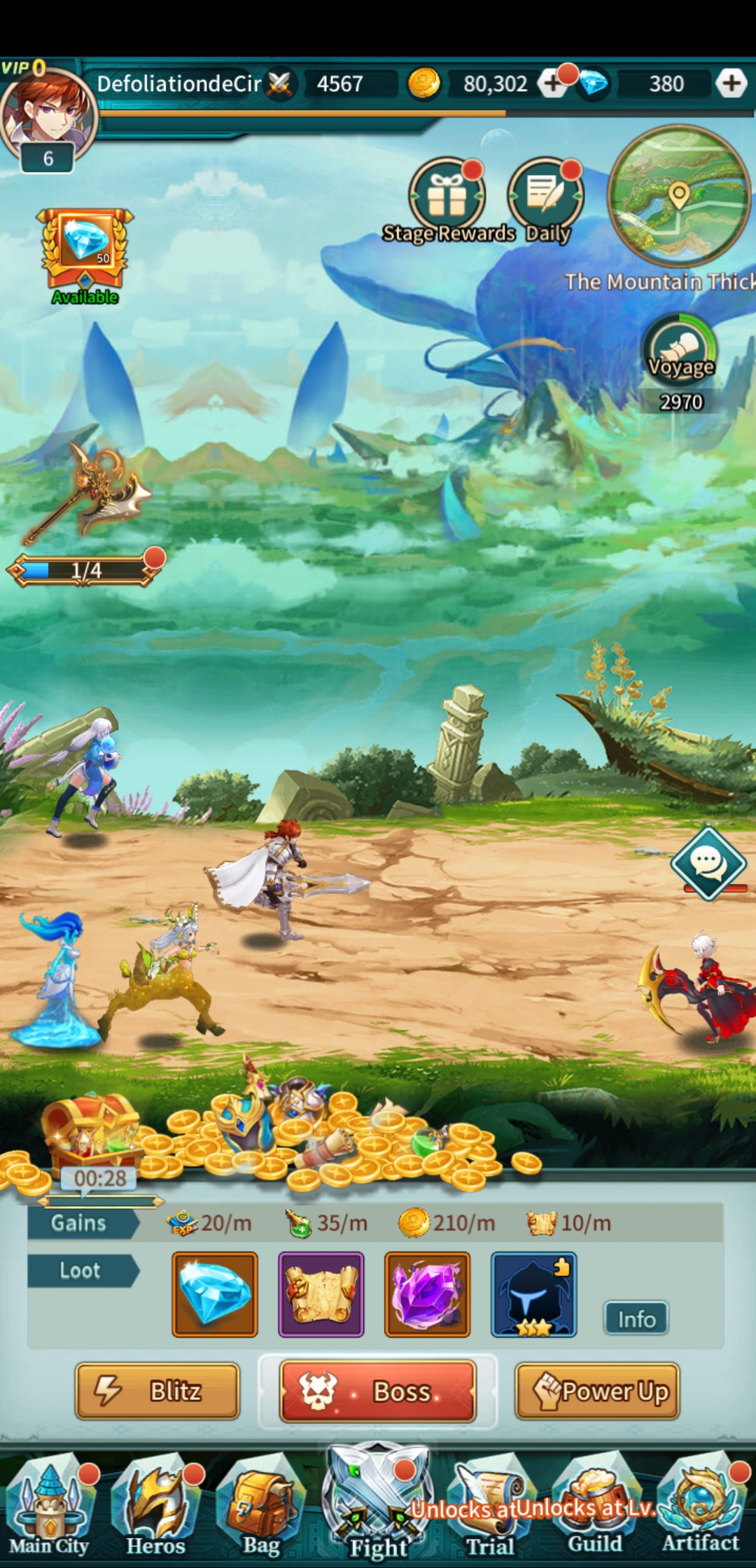 Godess Raid Screenshot 5