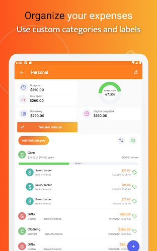 Budget planner—Expense tracker Screenshot 19